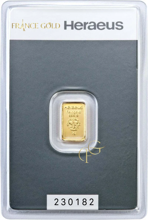 1 g Heraeus francegold