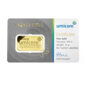 10g Umicore Francegold