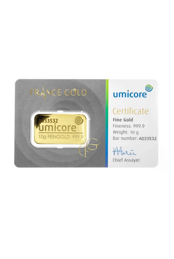 10g Umicore Francegold