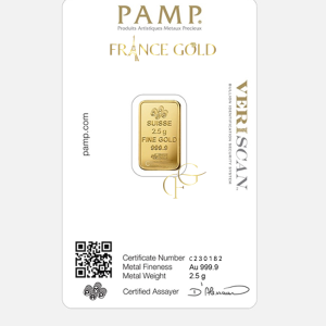 2.5g PAMP Francegold