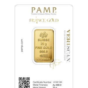 20g PAMP Francegold