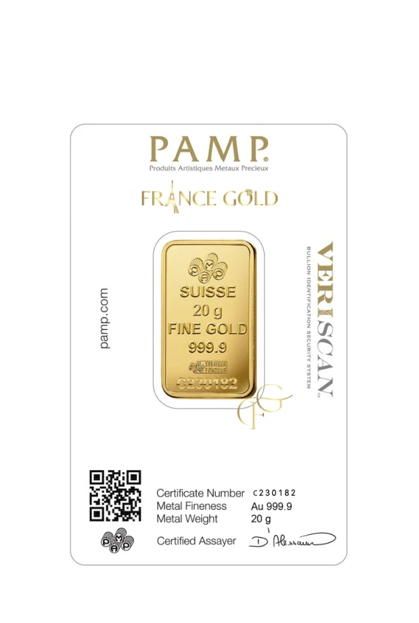 20g PAMP Francegold