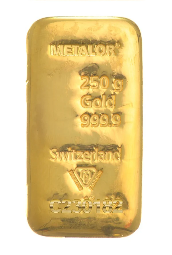 250g Metalor Francegold