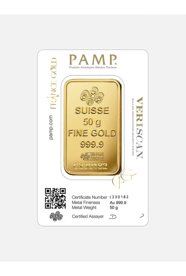 50g PAMP Francegold