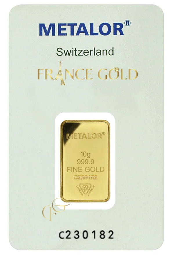 Front 10g Metalor Francegold