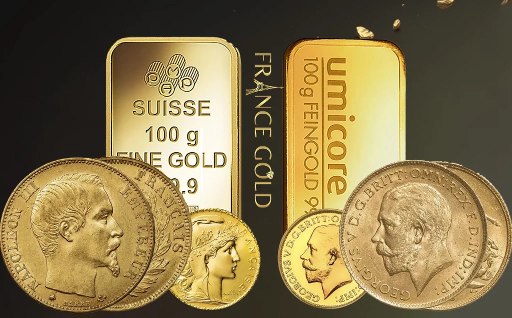 100g 20F souverain FRANCE GOLD