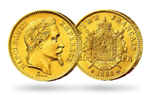 20 Francs Napoléon III Tête Laurée20 Francs Napoléon III Tête Laurée