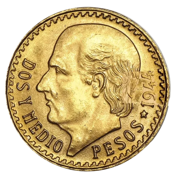 rachat pièces d'or 2,5 Pesos france gold