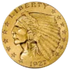 5 DOLLARS Tête Indien USA