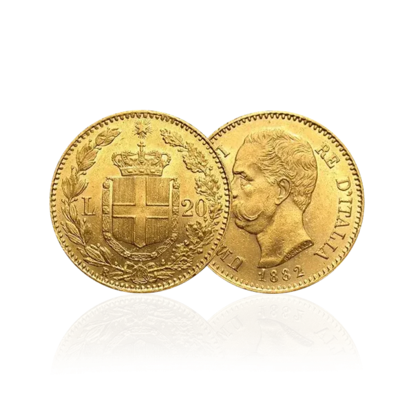 Meilleur prix 20 Lire Or Italienne Umberto I