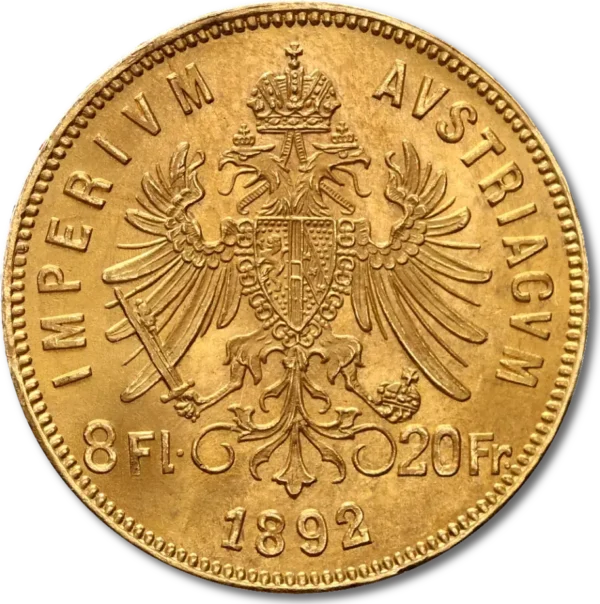 ACHAT VENTE 8 FLORIN - 20 FRANCS