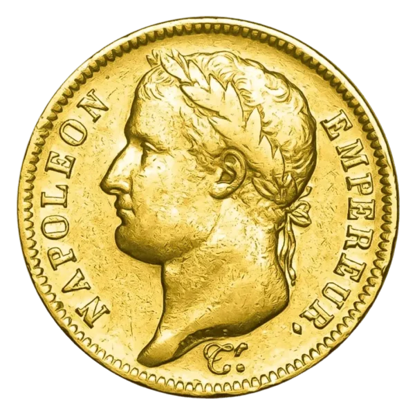 ACHAT 40 FRANCS Napoléon Premier Tête Laurée