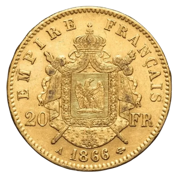 VENTE 20 Francs Napoléon III Tête Laurée FRANCE GOLD
